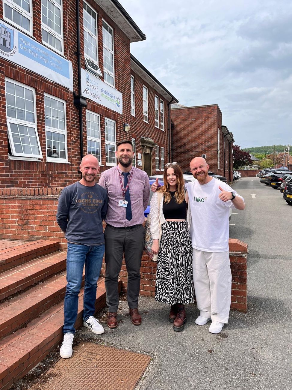 Another school, and the staff who made it happen.